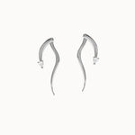 Gold-Snake-Earrings-White-Gold-MARLII-LAB