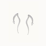Diamond-Snake-Earring-White-Gold-MARLII-LAB