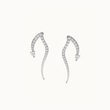 Diamond-Snake-Earring-White-Gold-MARLII-LAB