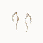 Diamond-Snake-Earrings-Yellow-Gold-MARLII-LAB