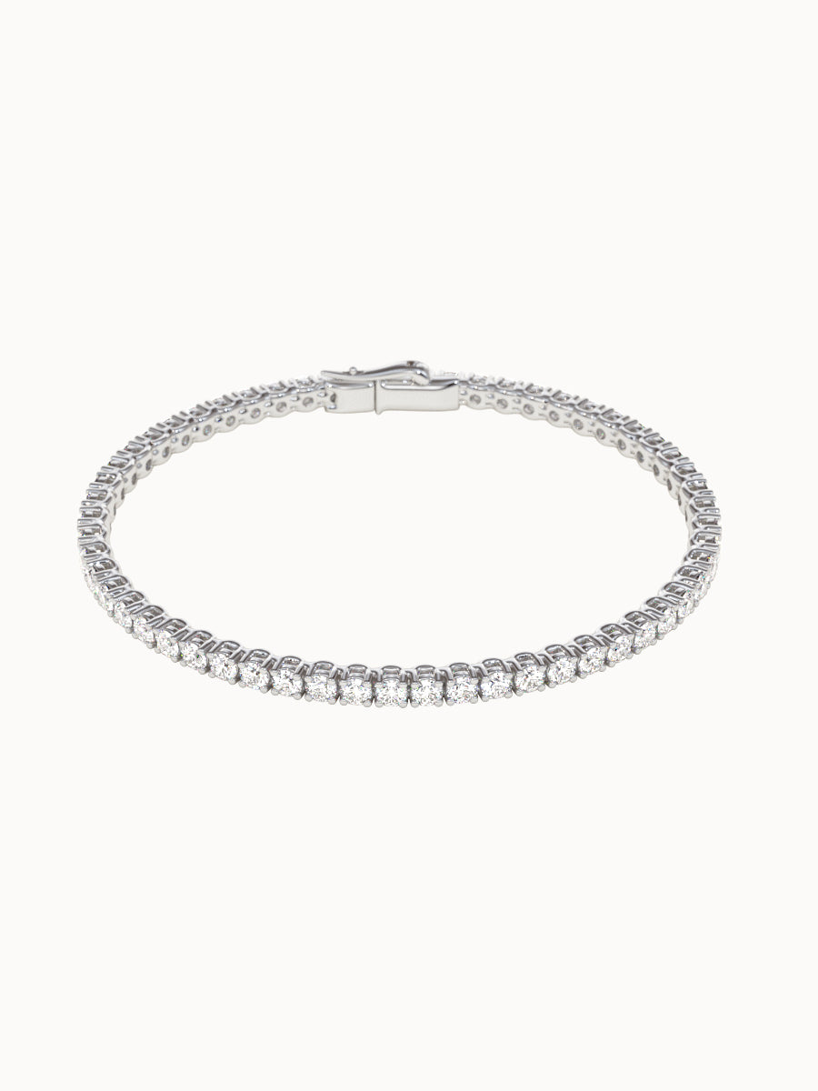 Round-Diamond-Tennis-Bracelet-White-Gold-3mm-MARLII-LAB