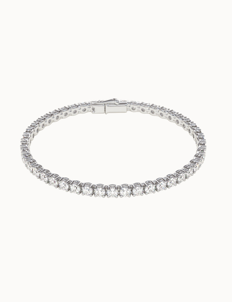 Round-Diamond-Tennis-Bracelet-White-Gold-4mm-MARLII-LAB
