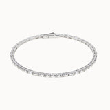 Baguette-Diamond-Tennis-Bracelet-White-Gold-MARLII-LAB