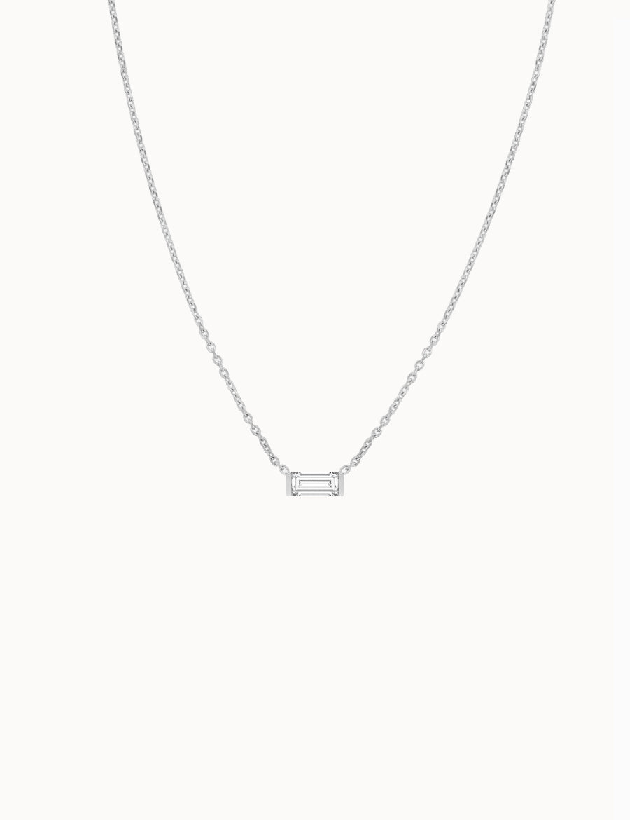 Baguette-Diamond-Pendant-White-Gold-MARLII-LAB
