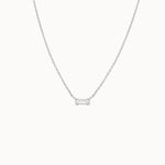 Baguette-Diamond-Pendant-White-Gold-MARLII-LAB