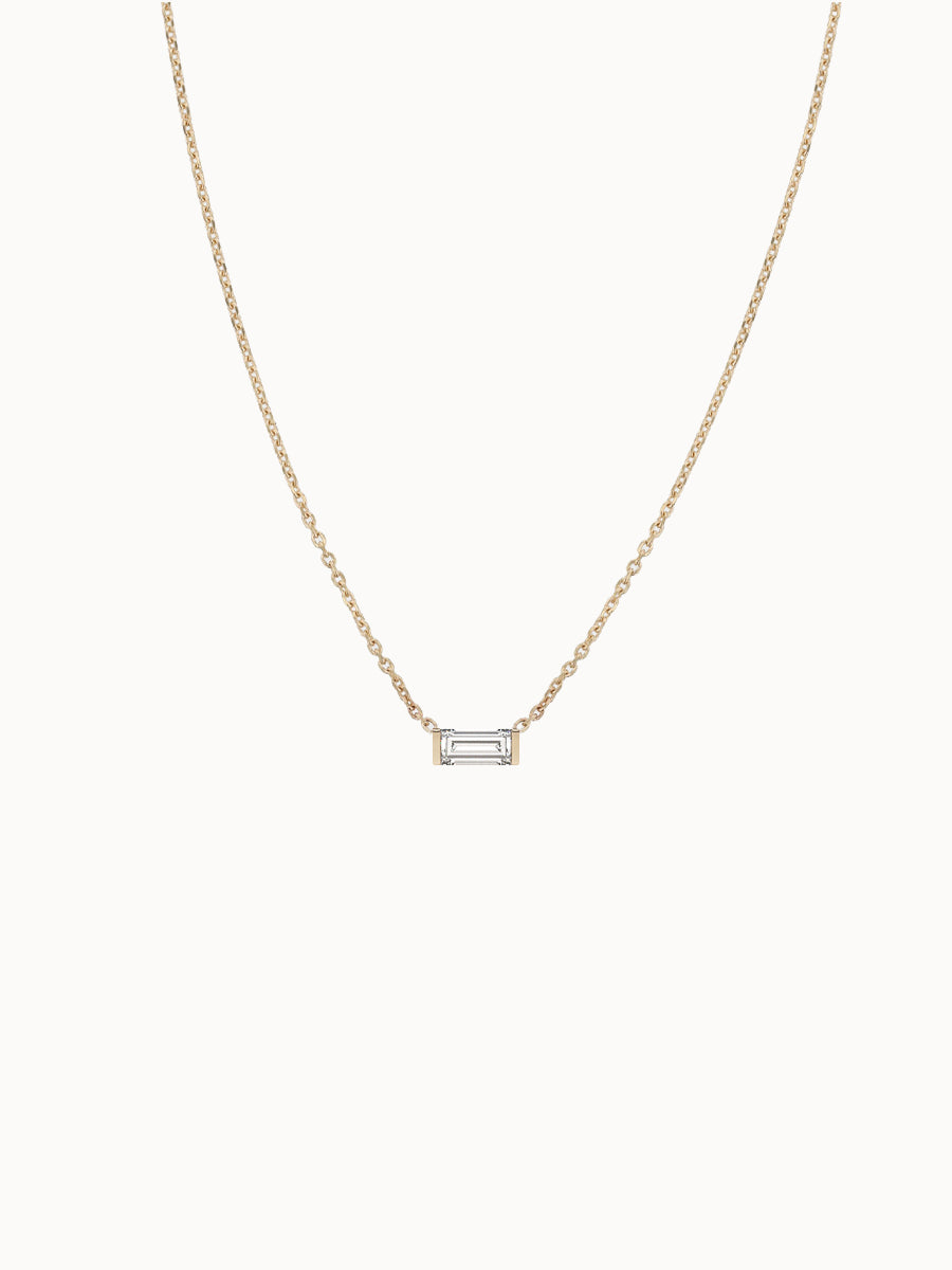 Baguette-Diamond-Pendant-Yellow-Gold-MARLII-LAB