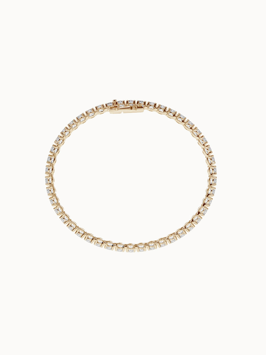 Round-Diamond-Tennis-Bracelet-Yellow-Gold-4mm-MARLII-LAB