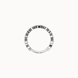 Oasis Oval Wedding Ring