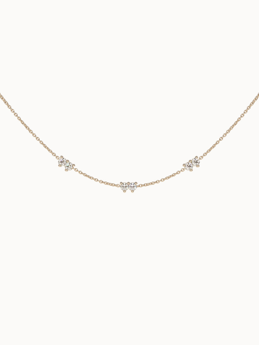 Diamond-Cluster-Necklace-Yellow-Gold-MARLII-LAB