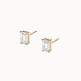Emerald-Diamond-Studs-Yellow-Gold-5.7x3.7mm-MARLII-LAB