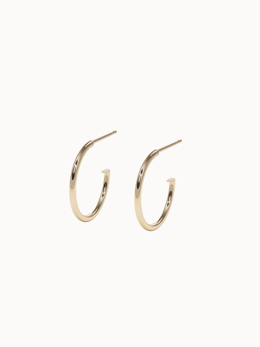 Gold-Hoop-Earrings-Yellow-Gold-MARLII-LAB