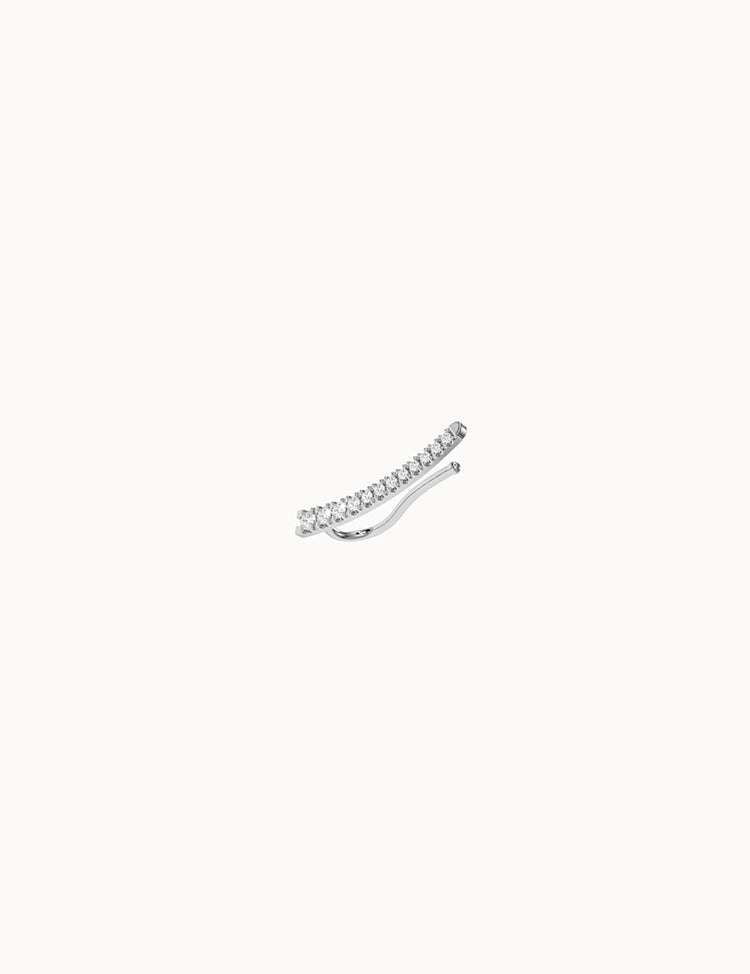 Graduating-Diamond-Ear-Climber-White-Gold-MARLII-LAB