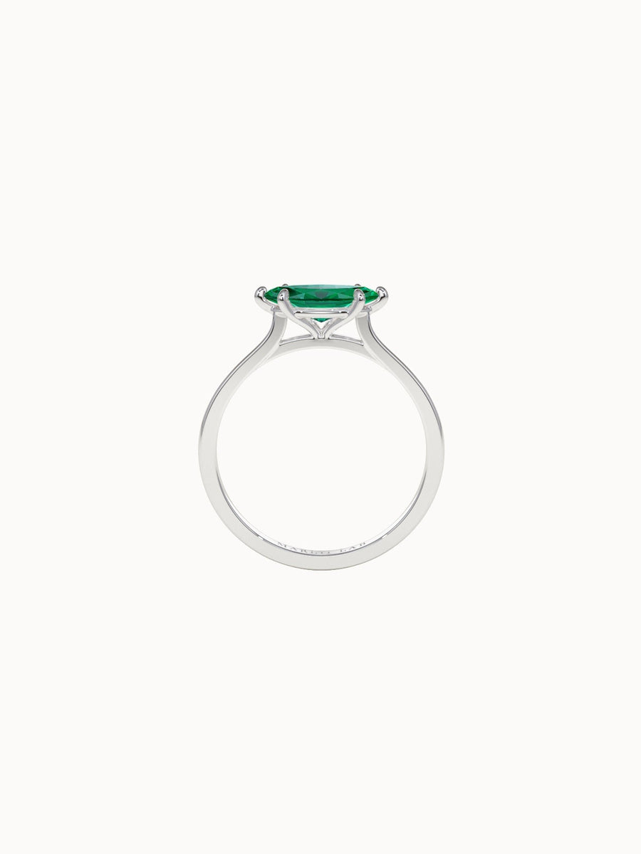 Horizontal-Marquise-Cut-Emerald-Engagement-Ring-White-Gold-MARLII-LAB