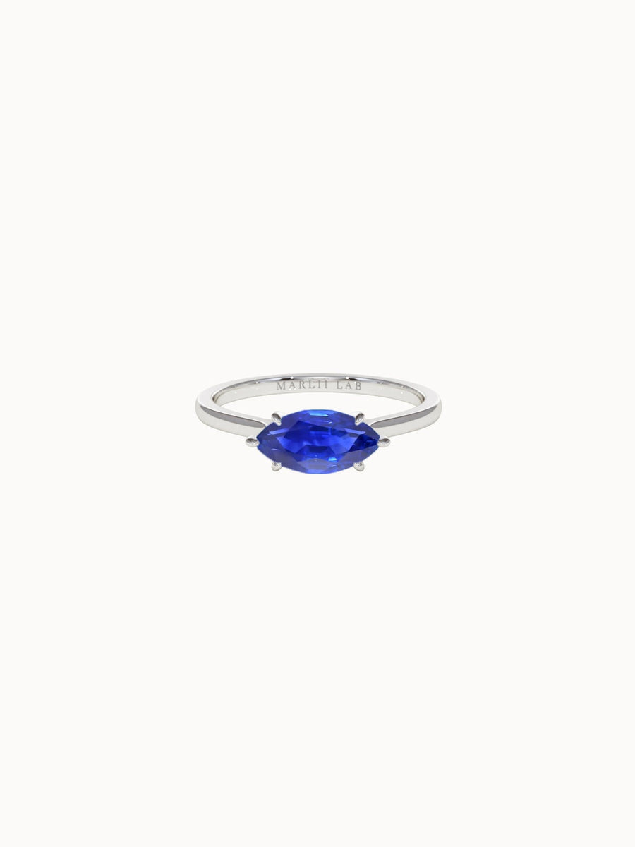 Horizontal-Marquise-Cut-Sapphire-Engagement-Ring-White-Gold-MARLII-LAB