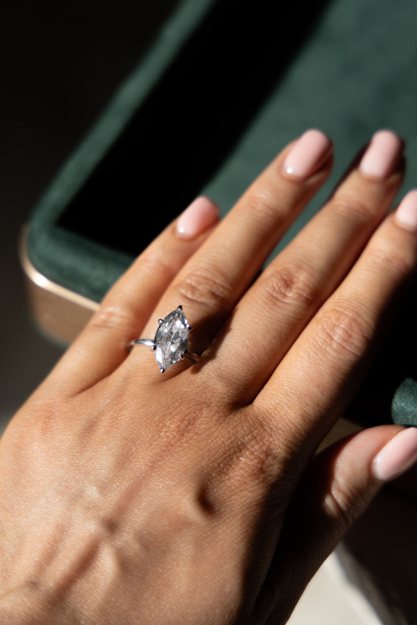 Muse Marquise Engagement Ring