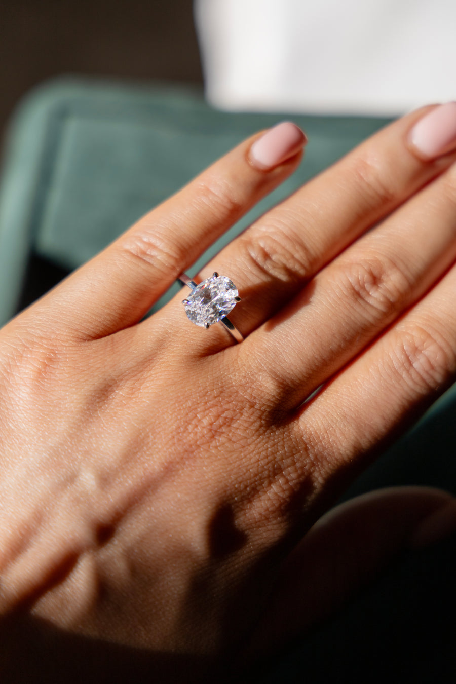 Muse Oval Engagement Ring
