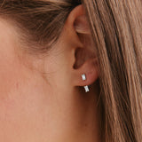 Emerald-Cut-Diamond-Ear-Jacket-Set-White-Gold-MARLII-LAB