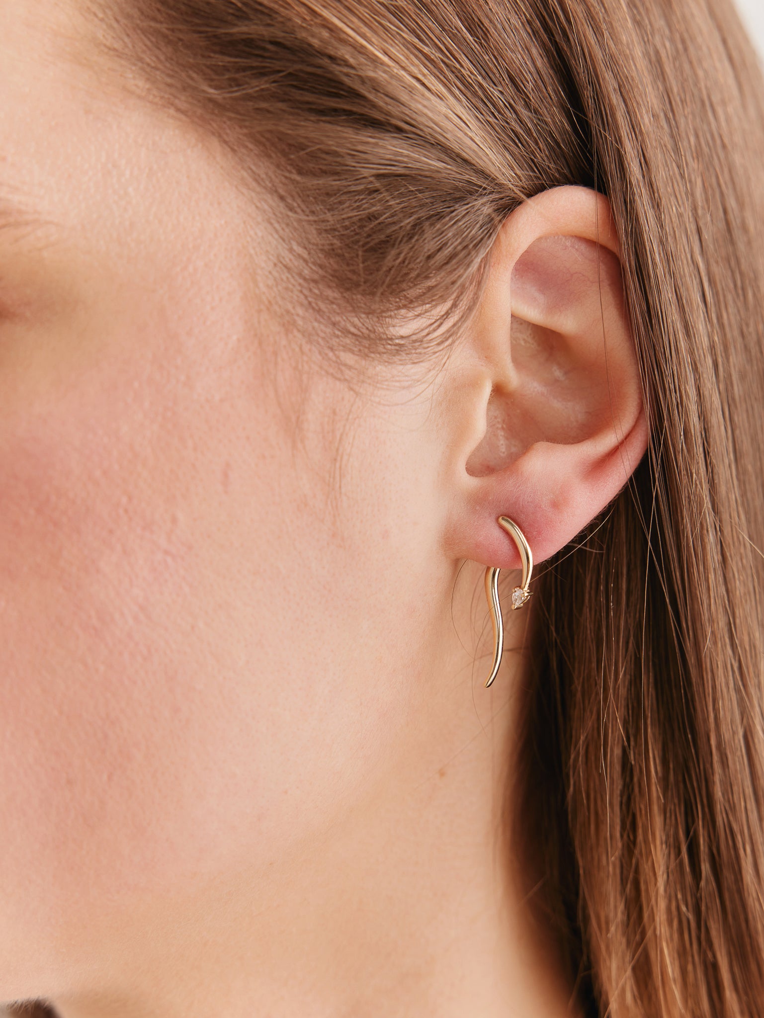 Gold-Snake-Earrings-Yellow-Gold-MARLII-LAB