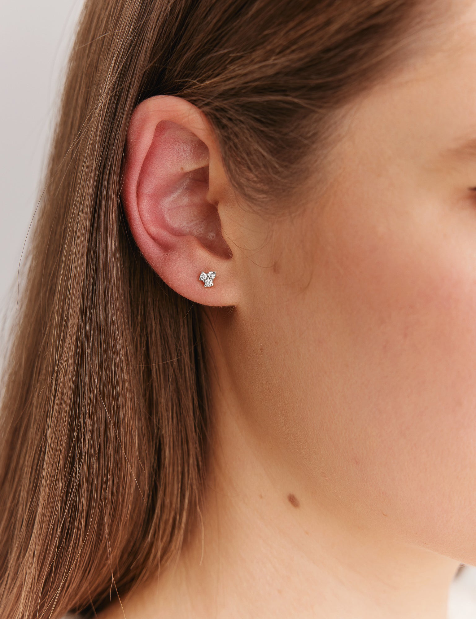 Diamond-Cluster-Studs-White-Gold-MARLII-LAB