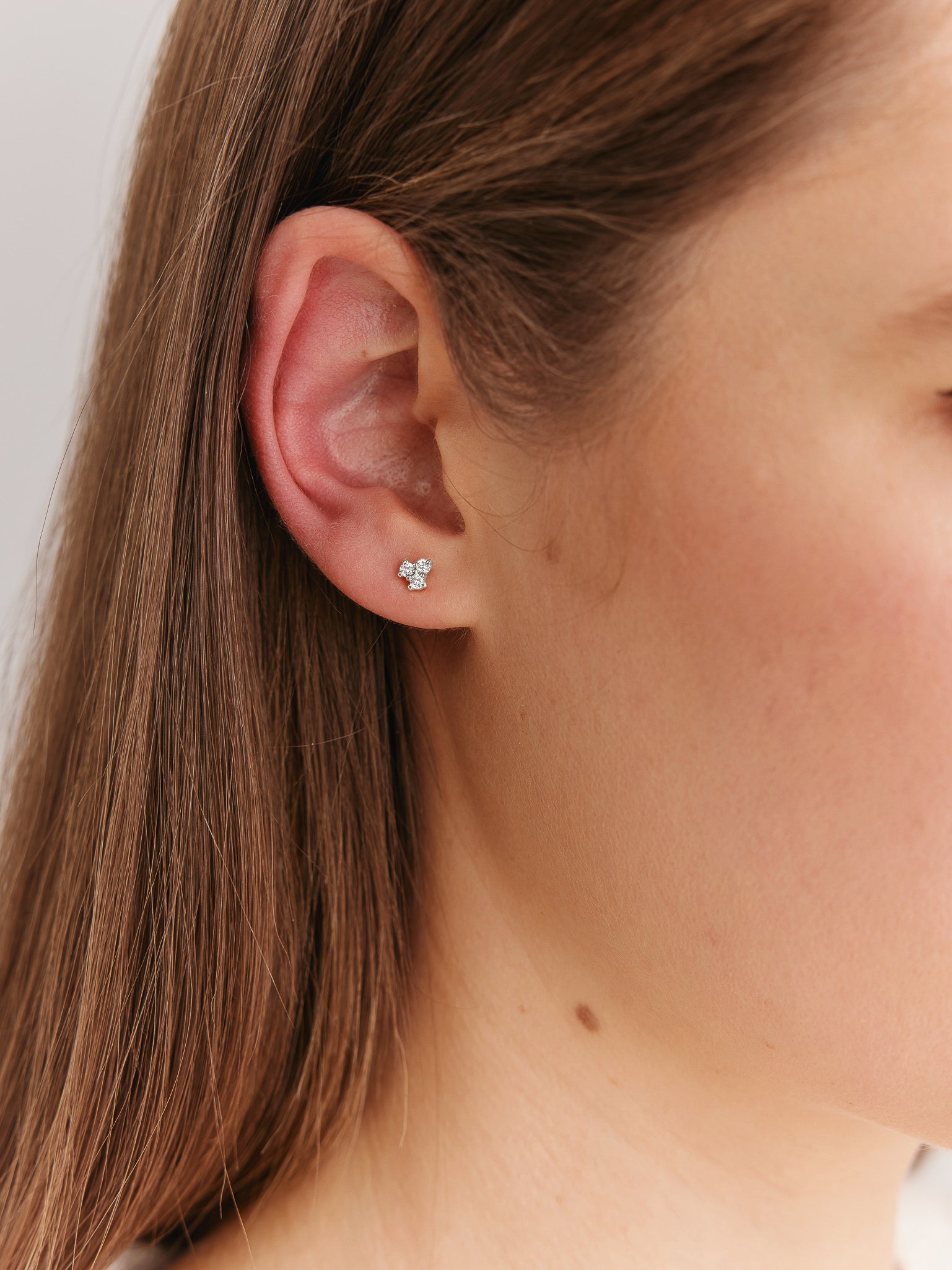 Diamond-Cluster-Studs-White-Gold-MARLII-LAB