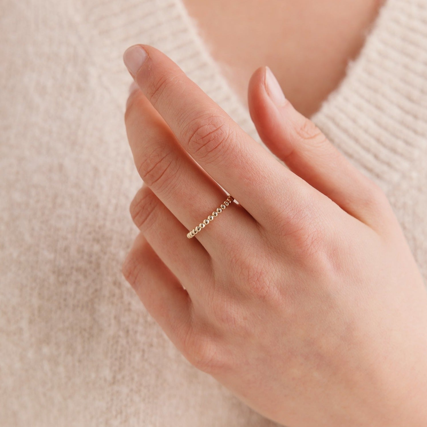 Gold-Bead-Ring-Yellow-Gold-MARLII-LAB