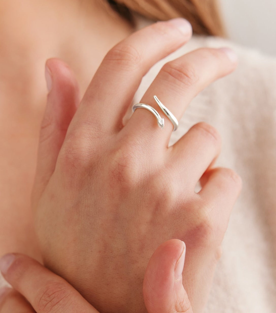 Gold-Snake-Ring-White-Gold-MARLII-LAB