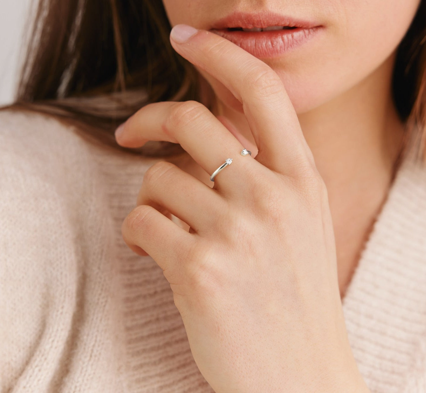 Double-Diamond-Open-Ring-White-Gold-MARLII-LAB