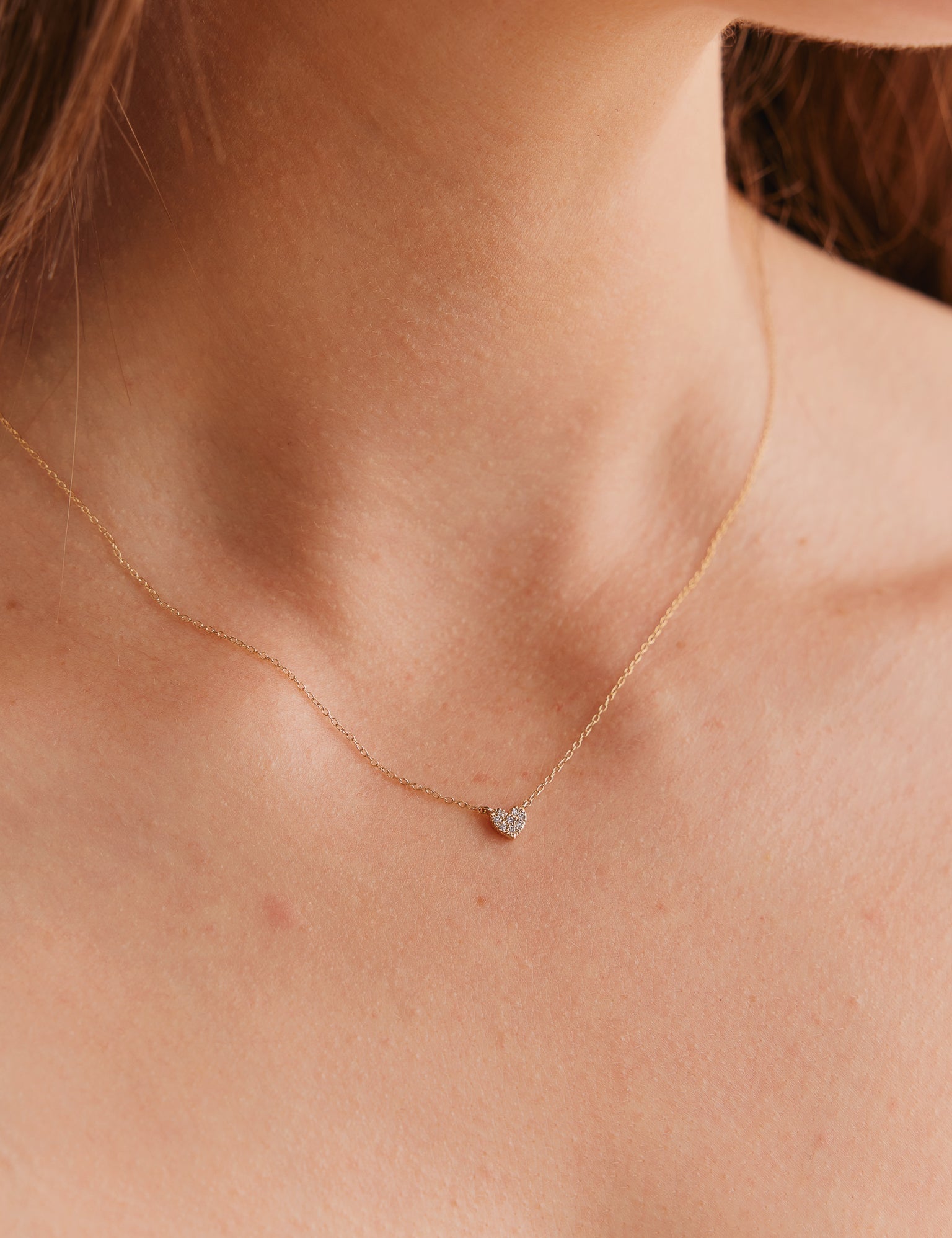 Pavé-Heart-Diamond-Necklace-Yellow-Gold-MARLII-LAB