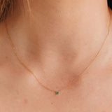 Fine-Birthstone-Bezel-Necklace-Yellow-Gold-MARLII-LAB