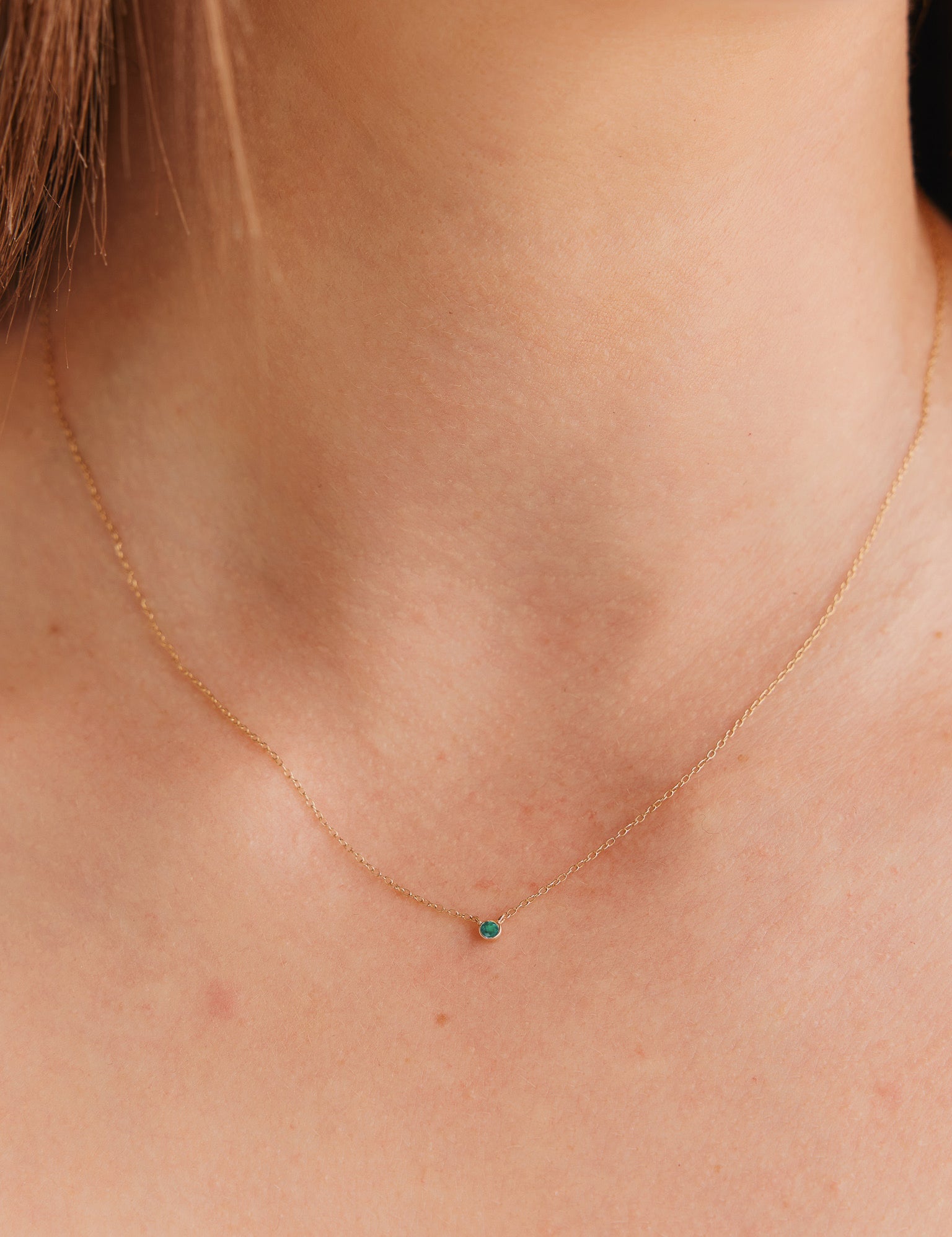 Fine-Birthstone-Bezel-Necklace-Yellow-Gold-MARLII-LAB