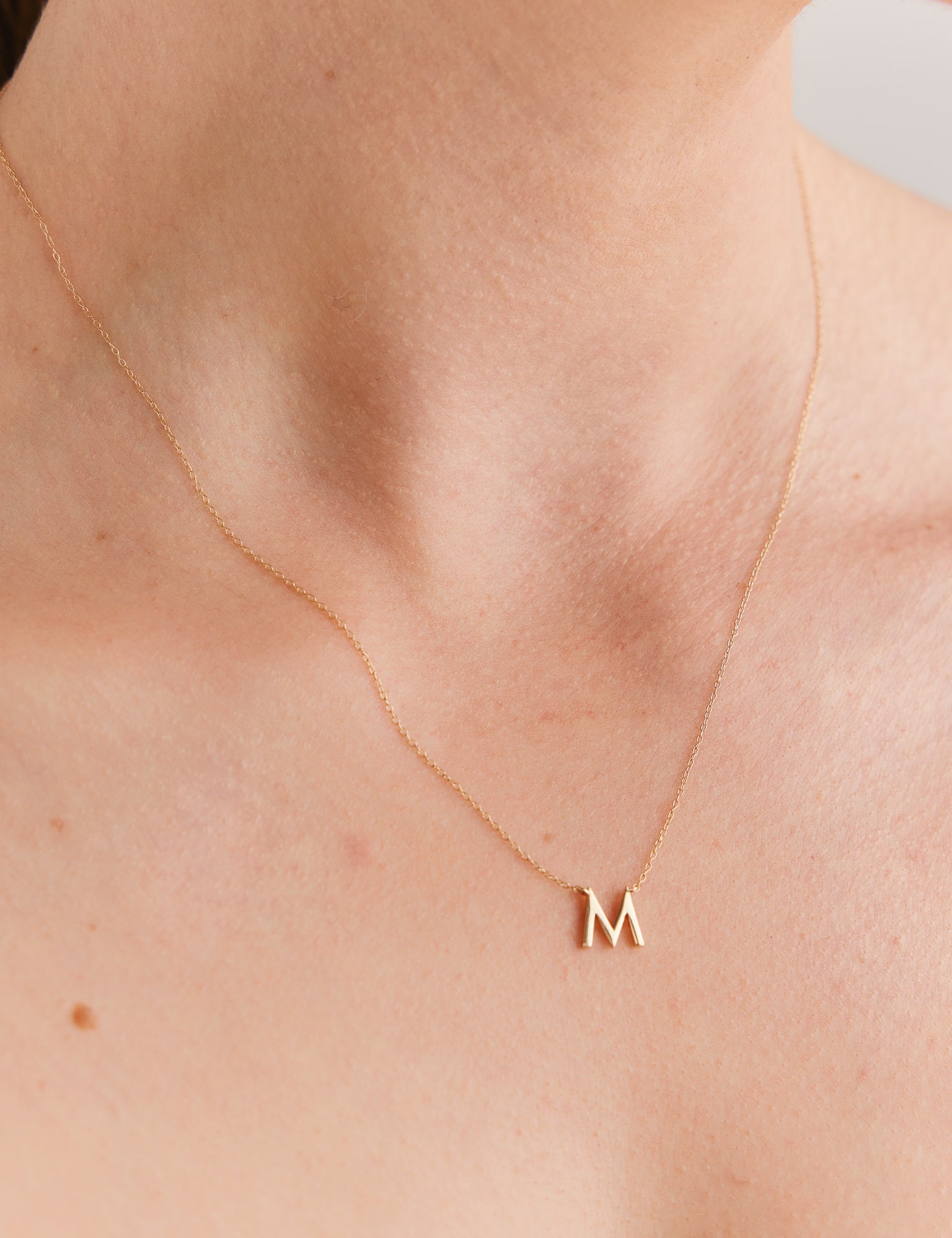 Fine-Gold-Letter-Necklace-Yellow-Gold-MARLII-LAB