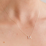 Fine-Gold-Letter-Necklace-White-Gold-MARLII-LAB