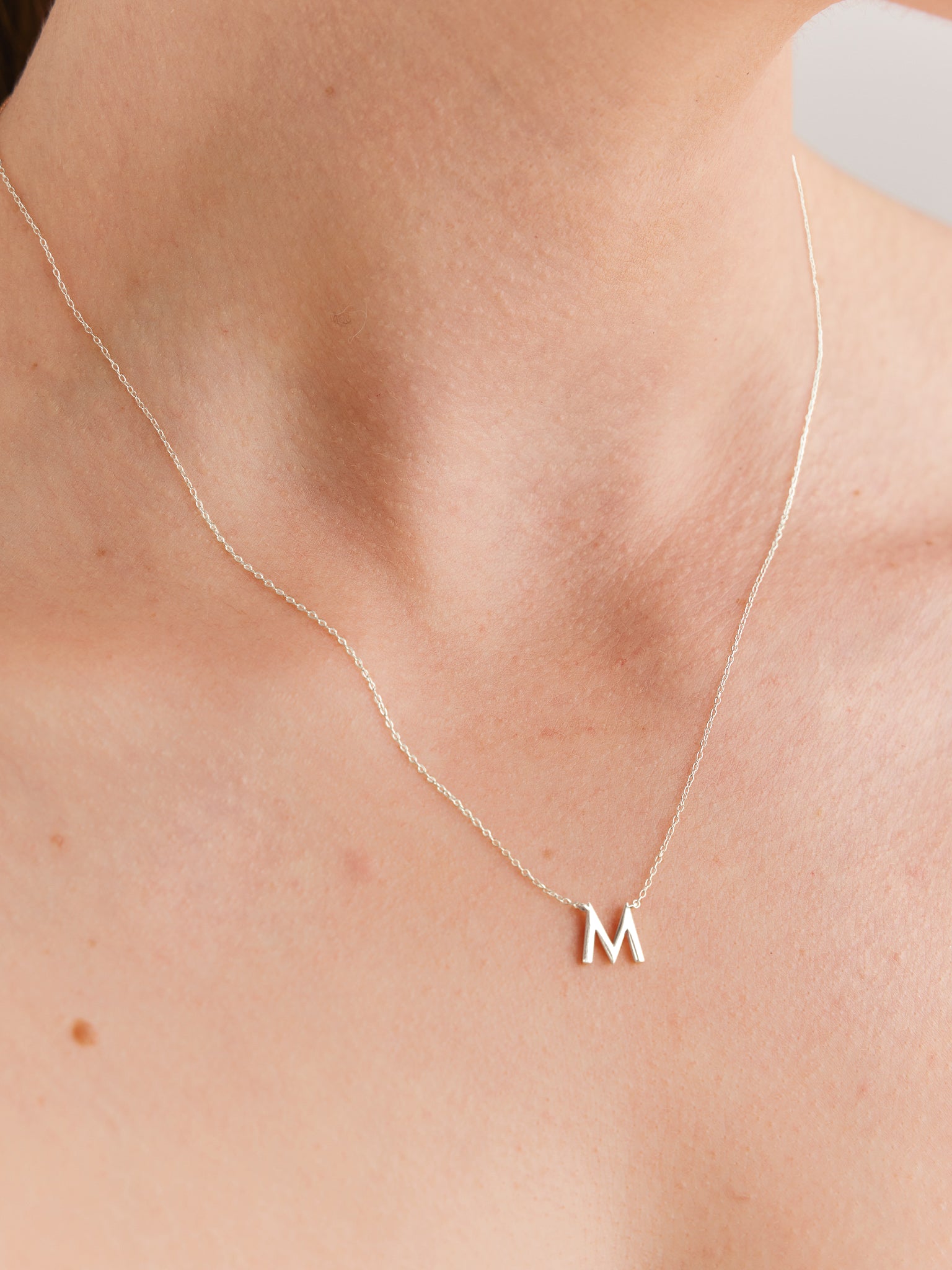 Fine-Gold-Letter-Necklace-White-Gold-MARLII-LAB