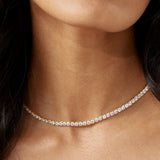 Round-Diamond-Tennis-Necklace-Yellow-Gold-MARLII-LAB