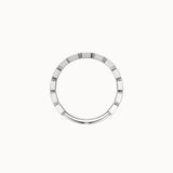 Oasis Emerald Wedding Ring