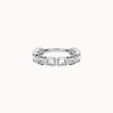 Oasis Emerald Wedding Ring
