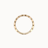 Oasis Emerald Wedding Ring