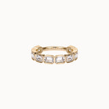 Oasis Emerald Wedding Ring
