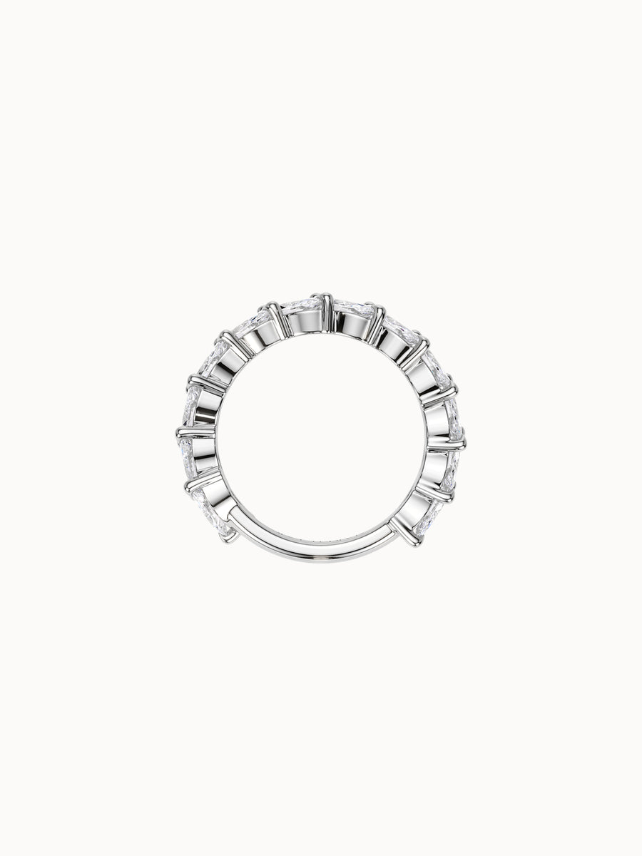 Marquise Cut Diamond Wedding Ring