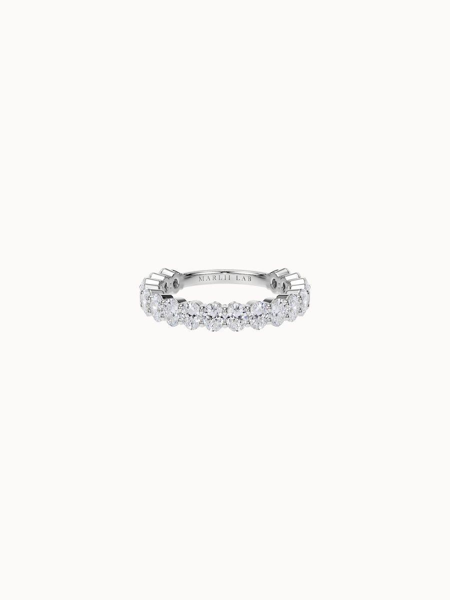 Oval Cut Diamond Wedding Ring