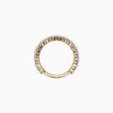 Glacier Oval Wedding Ring