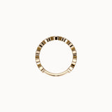Oasis Oval Wedding Ring