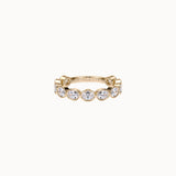 Oasis Oval Wedding Ring