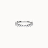 Fern Pear Wedding Ring
