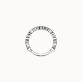 Oasis Round Wedding Ring