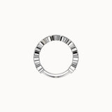 Oasis Round Wedding Ring
