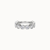 Oasis Round Wedding Ring