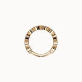 Oasis Round Wedding Ring