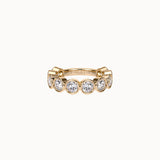 Oasis Round Wedding Ring