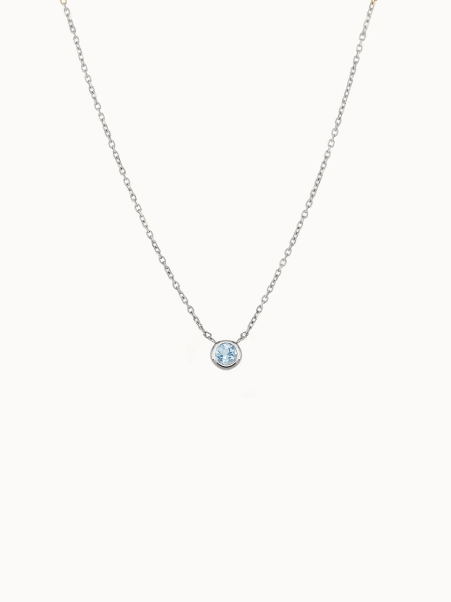 Fine-Birthstone-Bezel-Necklace-White-Gold-MARLII-LAB